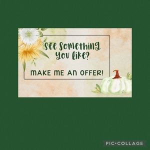 NFS.   Please make an offer if you see something you like :)